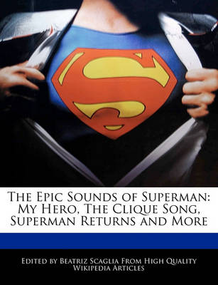 Book cover for The Epic Sounds of Superman