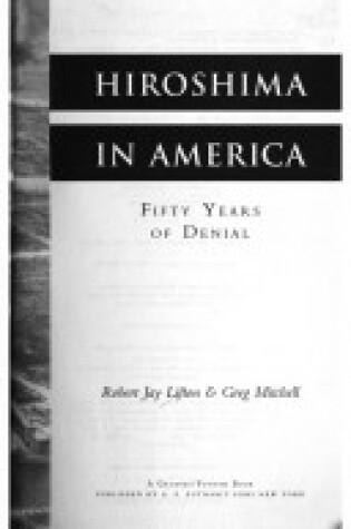 Cover of Hiroshima in America