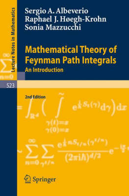 Book cover for Mathematical Theory of Feynman Path Integrals