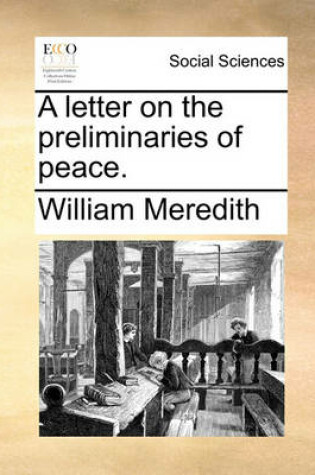 Cover of A Letter on the Preliminaries of Peace.