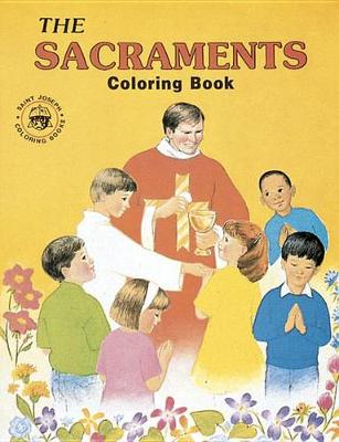 Book cover for Coloring Book about the Sacraments