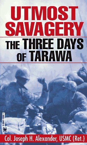Book cover for Utmost Savagery: Three Days of Tar