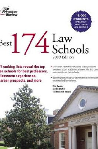 Cover of Best 174 Law Schools