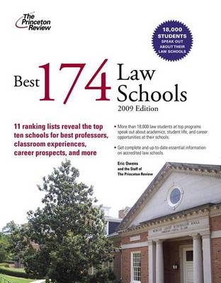 Book cover for Best 174 Law Schools