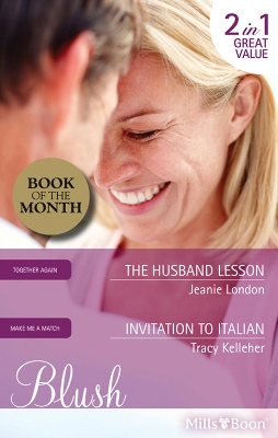 Book cover for The Husband Lesson/Invitation To Italian