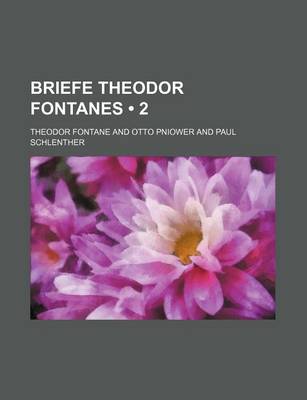 Book cover for Briefe Theodor Fontanes (2)