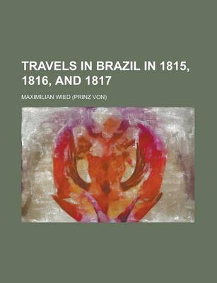 Book cover for Travels in Brazil in 1815, 1816, and 1817