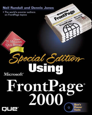 Book cover for Special Edition Using Microsoft FrontPage 2000