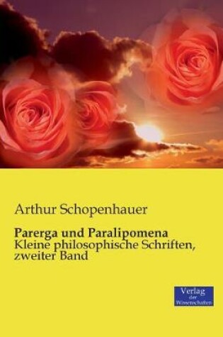 Cover of Parerga und Paralipomena