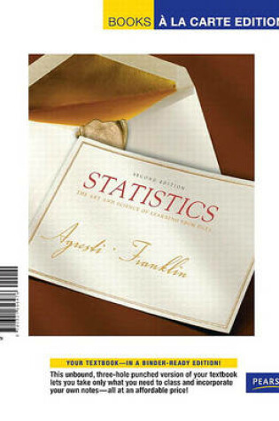 Cover of Statistical Methods for the Social Sciences, Books a la Carte Edition