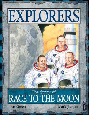Book cover for The Story of the Race to the Moon