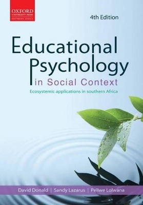 Book cover for Educational psychology in social context: Ecosystemic applications in southern Africa 4e