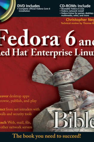 Cover of Fedora 6 and Red Hat Enterprise Linux Bible