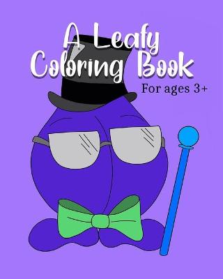 Book cover for A Leafy Coloring Book
