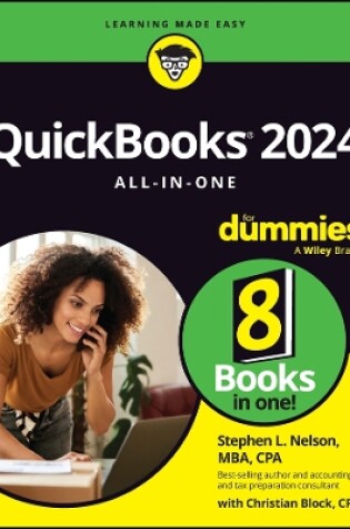 Cover of QuickBooks 2024 All-in-One For Dummies