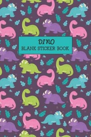 Cover of Dino Blank Sticker Book