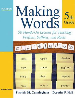 Book cover for Making Words Fifth Grade