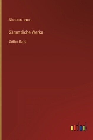 Cover of Sämmtliche Werke