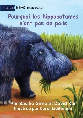 Book cover for Why Hippos Have No Hair - Pourquoi les hippopotames n'ont pas de poils