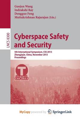 Cover of Cyberspace Safety and Security