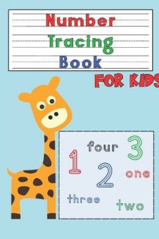 Cover of Number Tracing Book for Kids