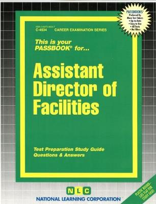 Book cover for Assistant Director of Facilities