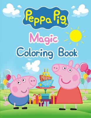 Book cover for Peppa Pig Magic Coloring Book