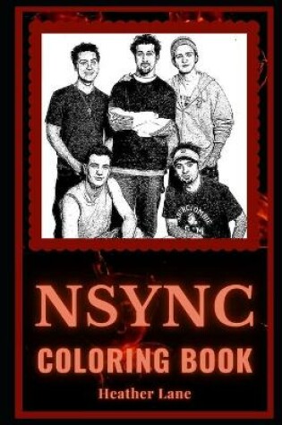 Cover of NSYNC Coloring Book