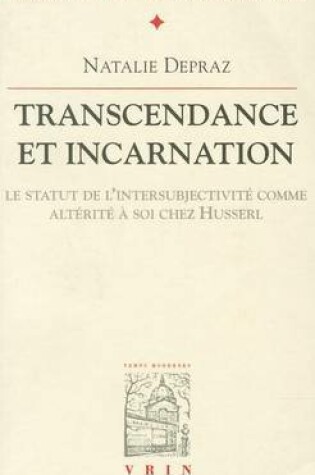 Cover of Transcendance Et Incarnation