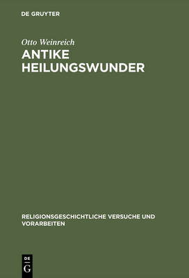 Book cover for Antike Heilungswunder