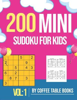 Cover of Mini Sudoku For Kids 6x6