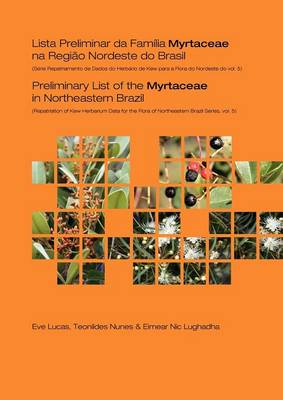 Book cover for Preliminary List of the Myrtaceae in Northeastern Brazil