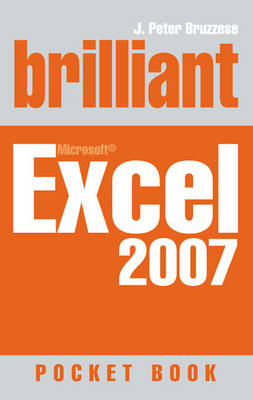 Book cover for Brilliant Microsoft Excel 2007 Pocketbook