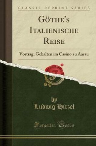 Cover of Göthe's Italienische Reise