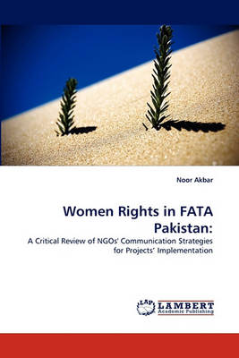 Book cover for Women Rights in Fata Pakistan