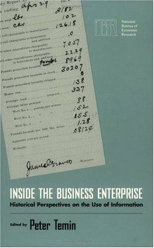 Book cover for Inside the Business Enterprise