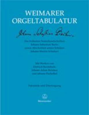 Cover of Weimar Organ Tablature