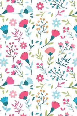 Book cover for Colorful Flowers Decorative Background