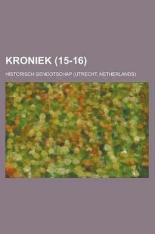 Cover of Kroniek (15-16)