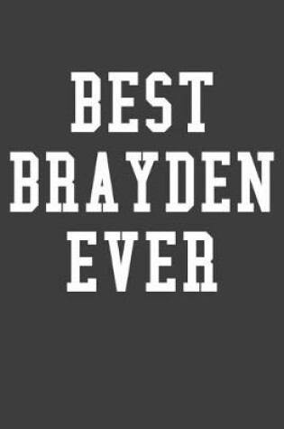 Cover of Best Bryaden Ever