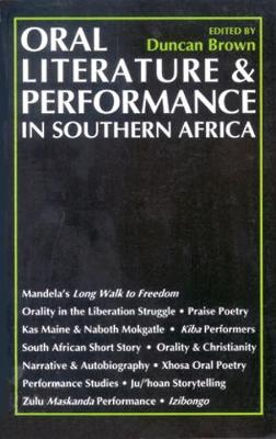 Book cover for Oral Literature and Performance in Southern Africa