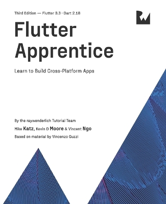 Book cover for Flutter Apprentice (Third Edition)