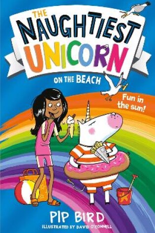 Cover of The Naughtiest Unicorn on the Beach