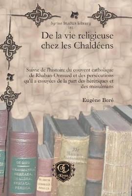 Book cover for De la vie religieuse chez les Chaldeens