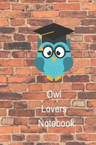 Cover of Owl Lovers Notebook