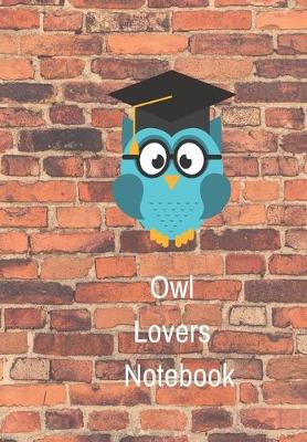 Book cover for Owl Lovers Notebook