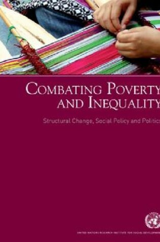 Cover of Combating Poverty and Inequality