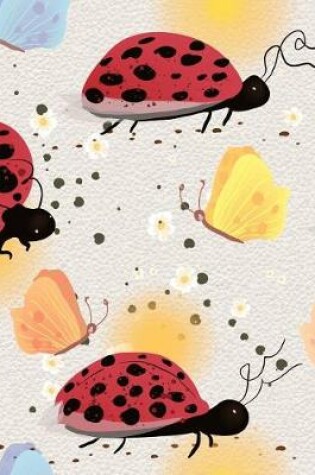 Cover of Lovely Ladybugs and Butterflies 8.5 X 11 150 Pages Journal Notebook