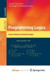 Book cover for Programming Logics