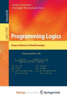 Cover of Programming Logics